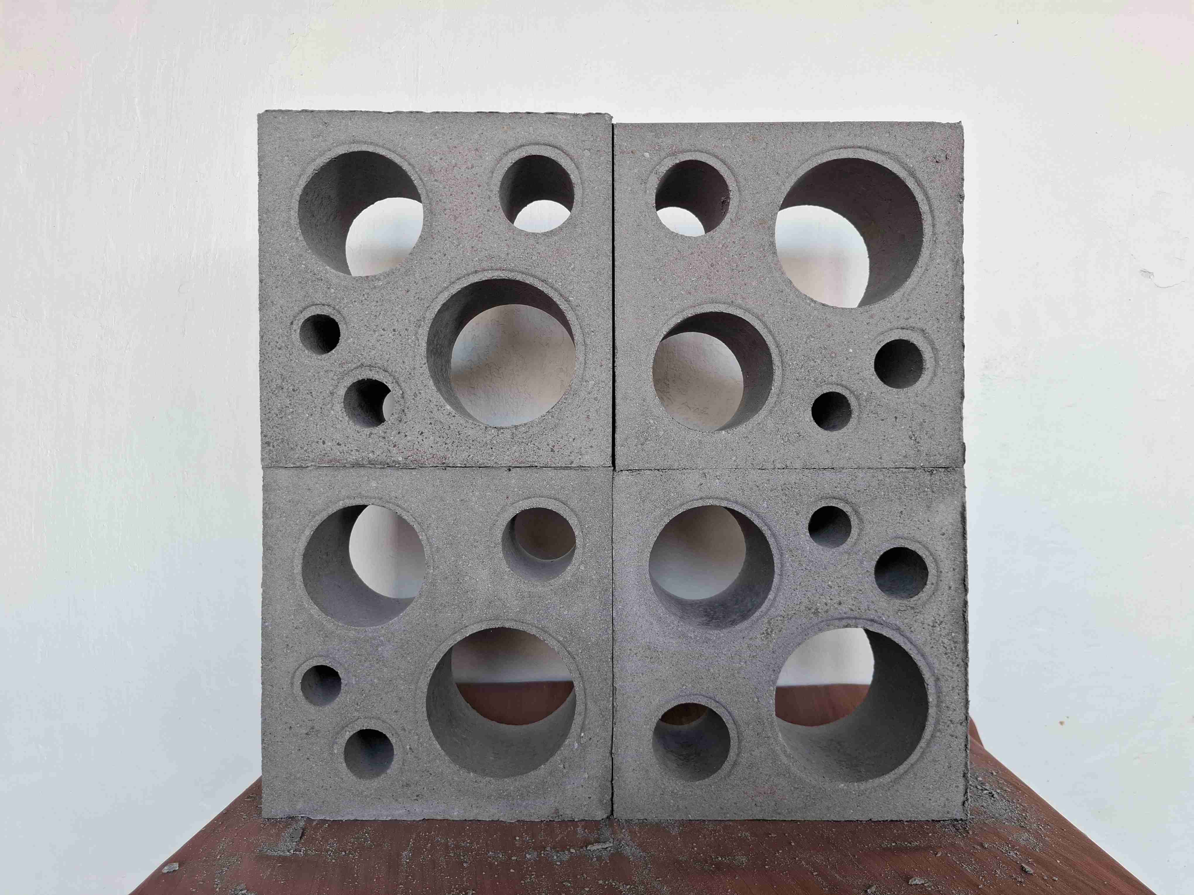 Roster beton Motif Bulat